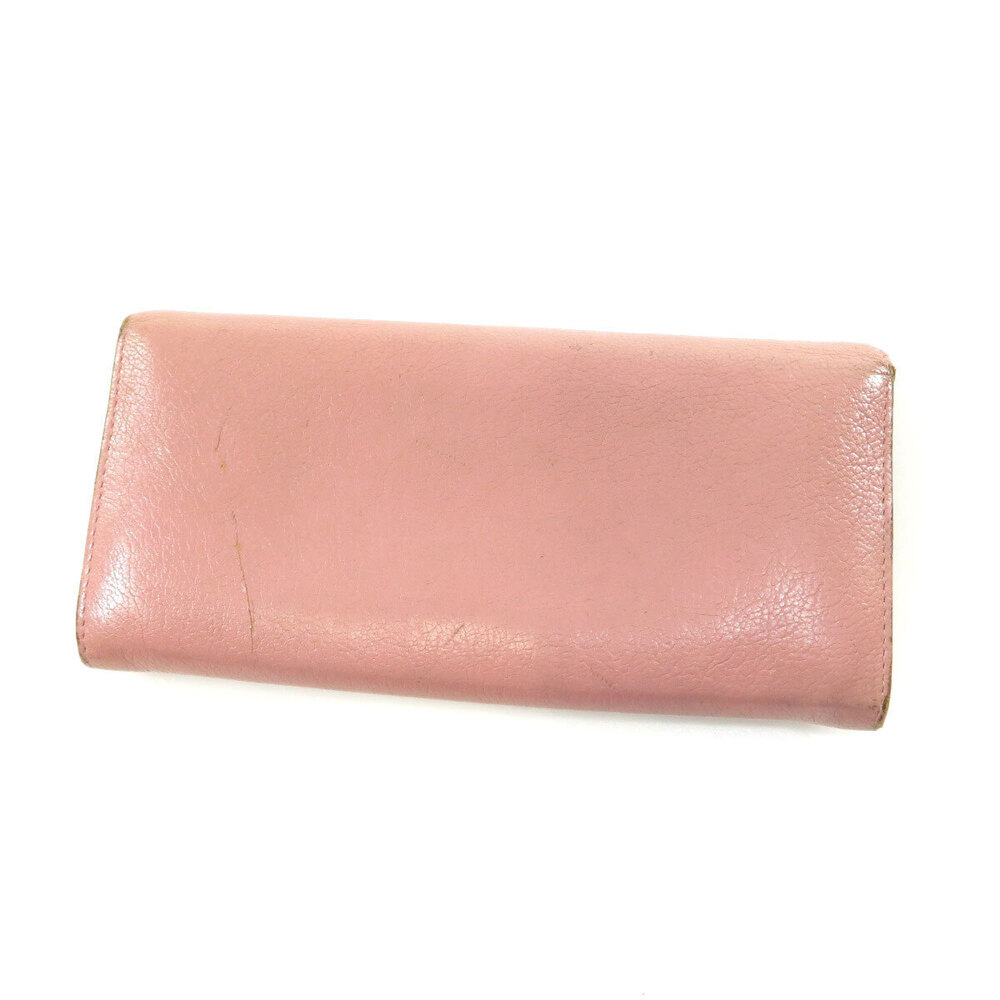 Miu Miu leather long motif Wallet